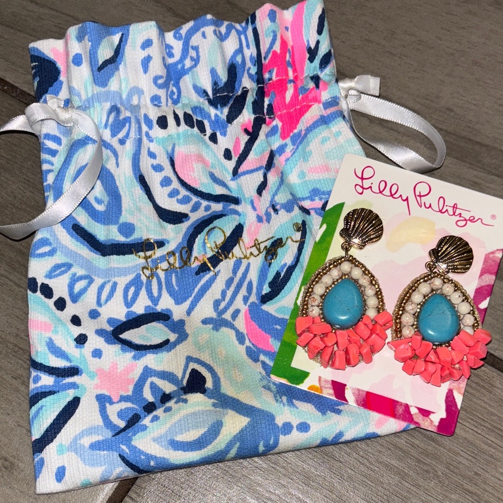 Lilly Pulitzer Splashdance Earrings